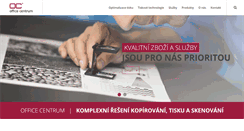 Desktop Screenshot of office-centrum.cz